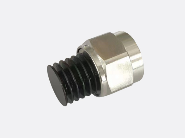 5 Watt RF Load up to 18 GHz with N Male Inputblack Anodized Aluminum Heatsink